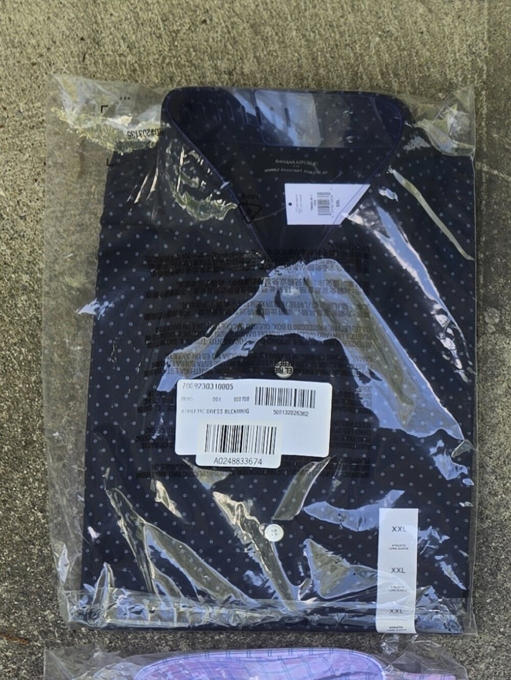 NWT Banana Republic Long Sleeve Athletic Cut Dress Shirt